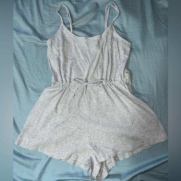 Urban Planet Gray Jumpsuit with Elastic Waist - Picture 1 of 1